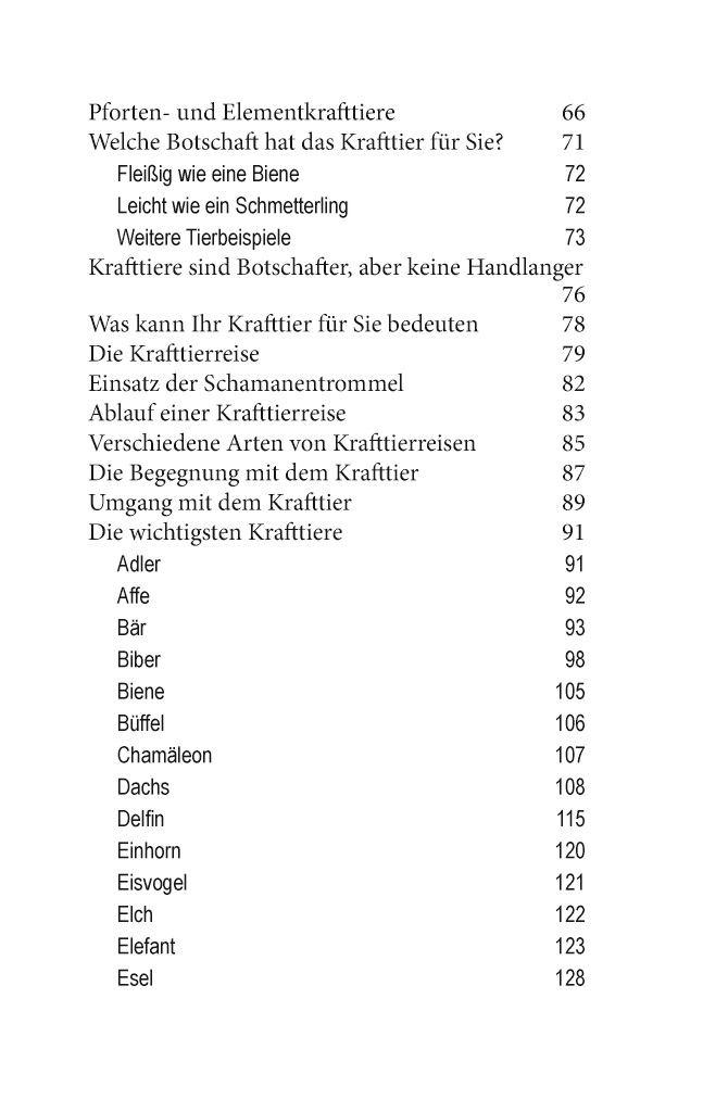 Bod Leseprobe Schamanische Reisen Zum Krafttier