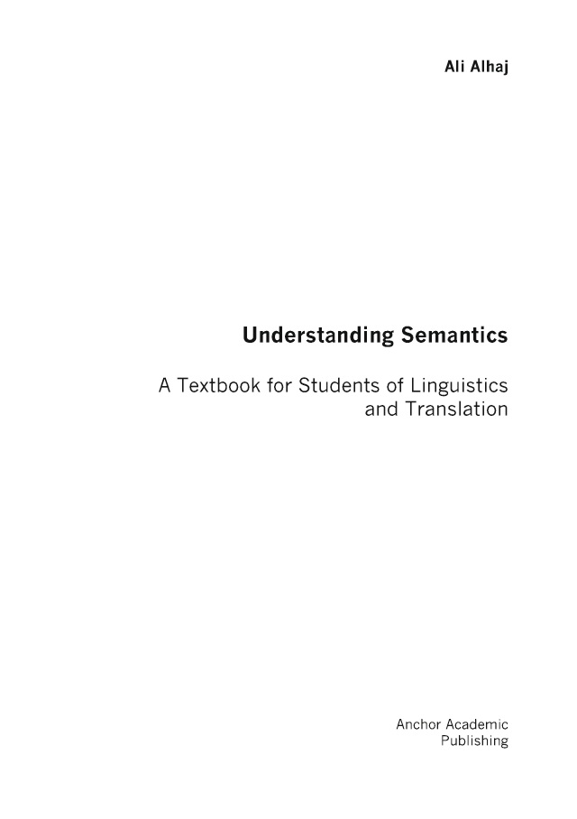 Bod Leseprobe Understanding Semantics - 