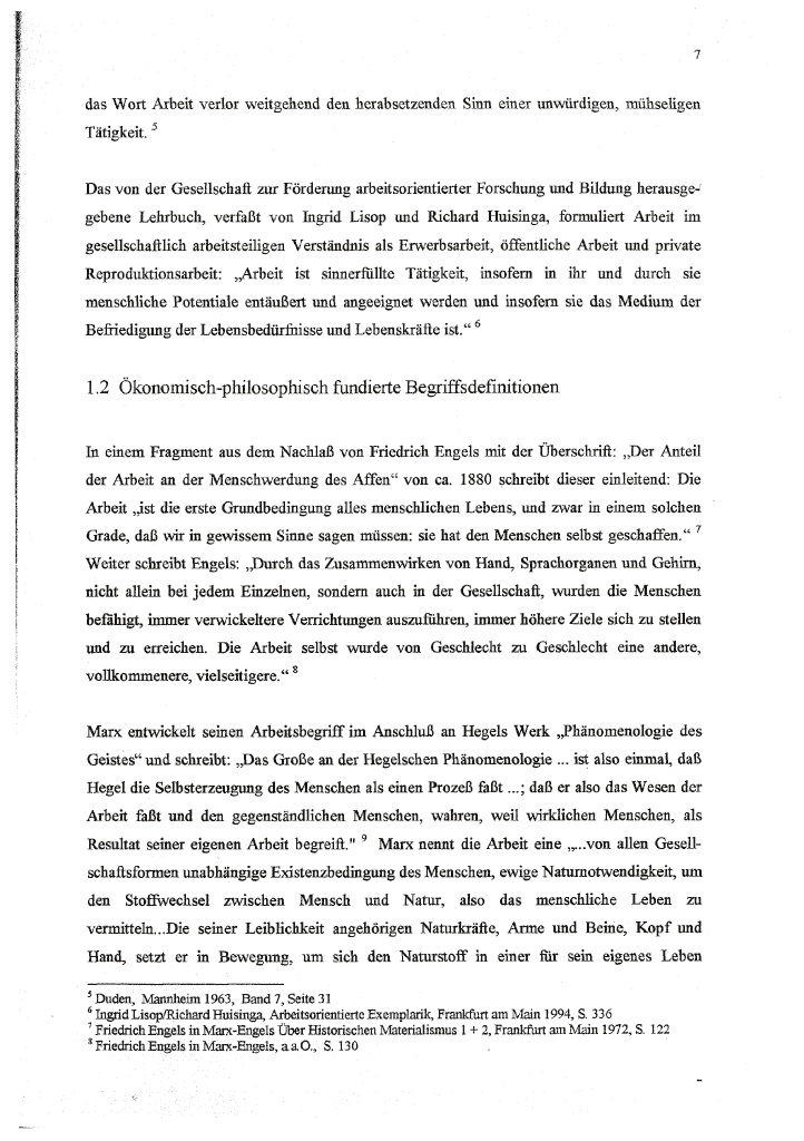 BoD-Leseprobe: Arbeit und Mue