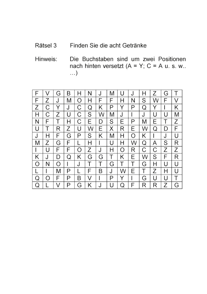 Bod Leseprobe Schwere Wortsuchratsel