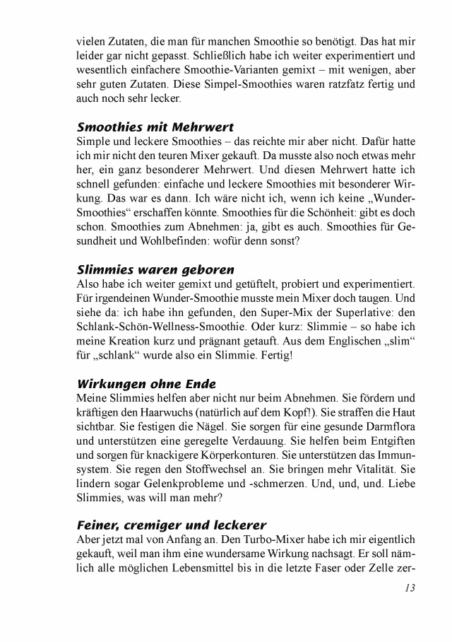 Wundersame Smoothies zur Gewichtsreduktion