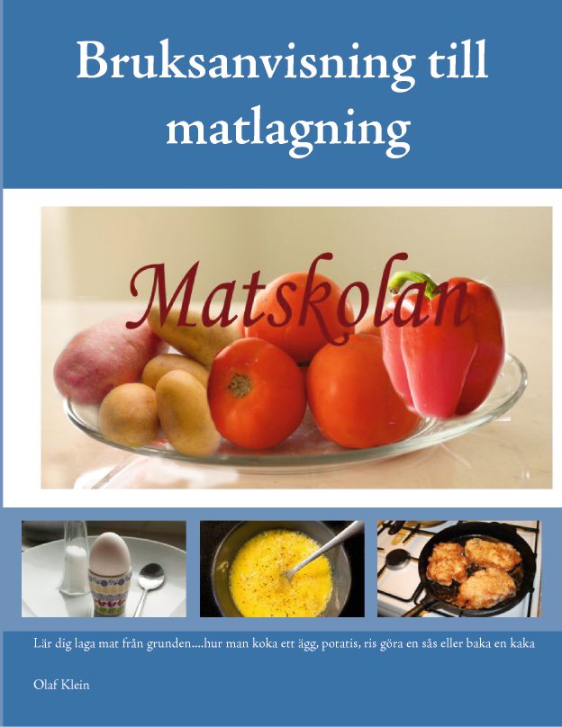 BoD läsprov: Bruksanvisning till matlagning BoD läsprov: Bruksanvisning till matlagning