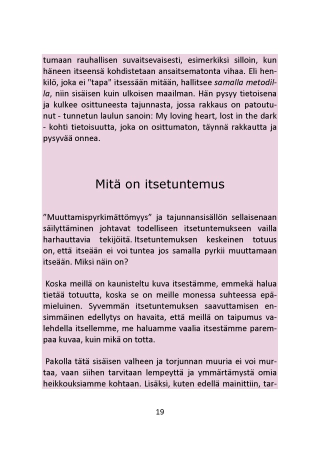 Mistä tiedät, jos hän vain haluaa kytkeä
