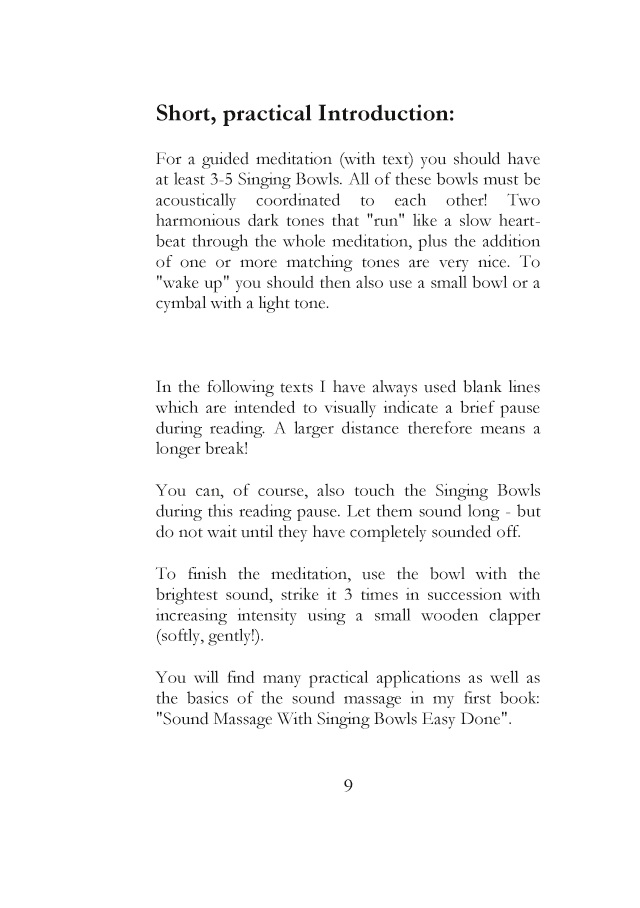 Bod Leseprobe New Meditations Made Easy With Singing Bowls - 