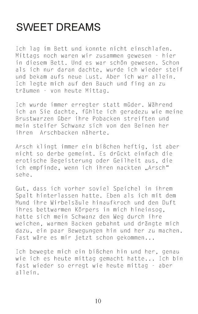 Sie Träumt Nur Von Schwänzen Sie Träumt Nur Von Schwänzen