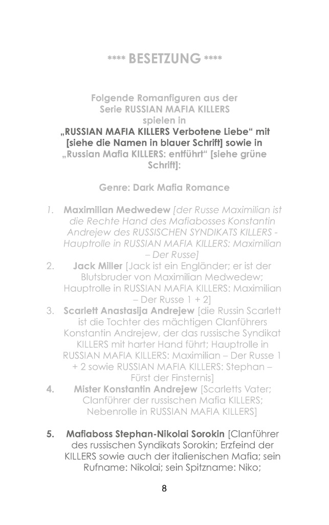 Bod Leseprobe Russian Mafia Killers Entfuhrt