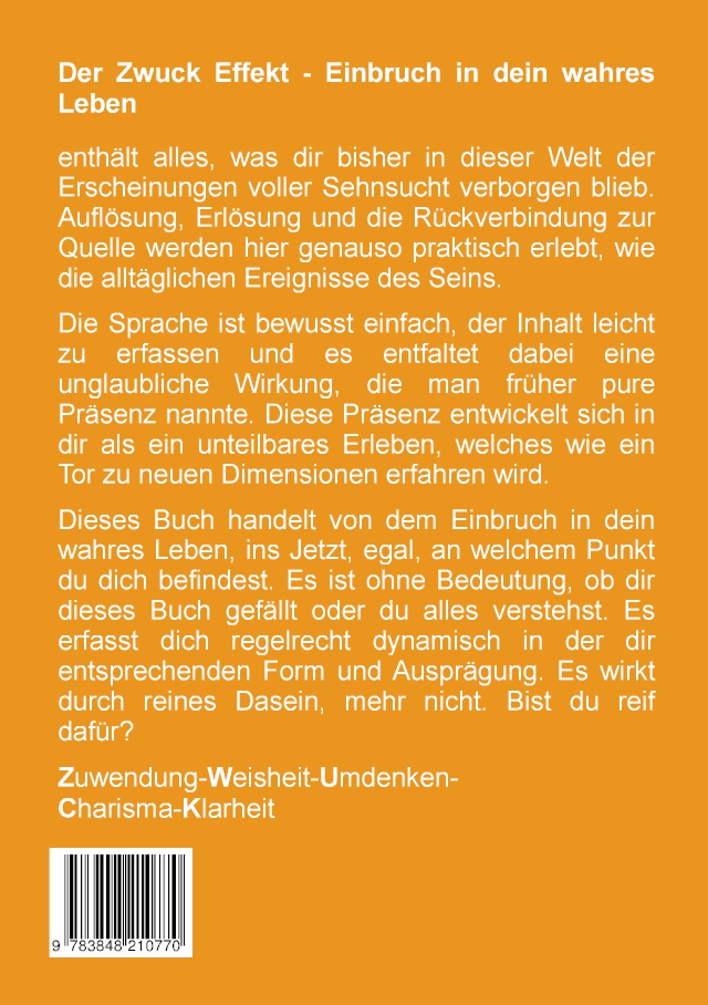 Bod Leseprobe Der Zwuck Effekt