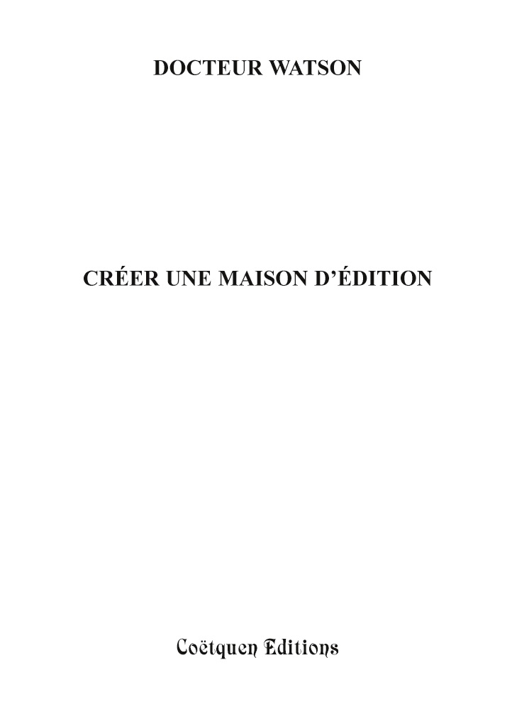 Creer Une Maison D Edition Ventana Blog