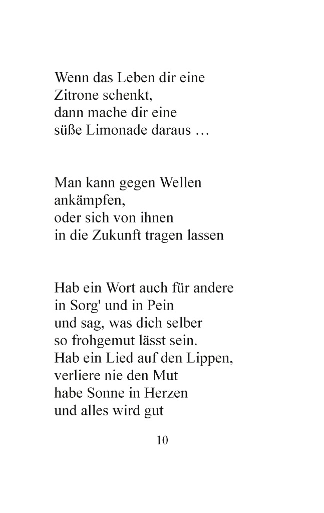Download Spruch hab sonne im herzen verlier nie den mut For Free