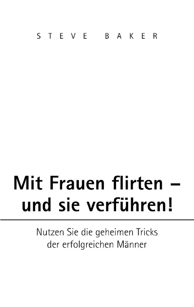 Flirten und Verführen