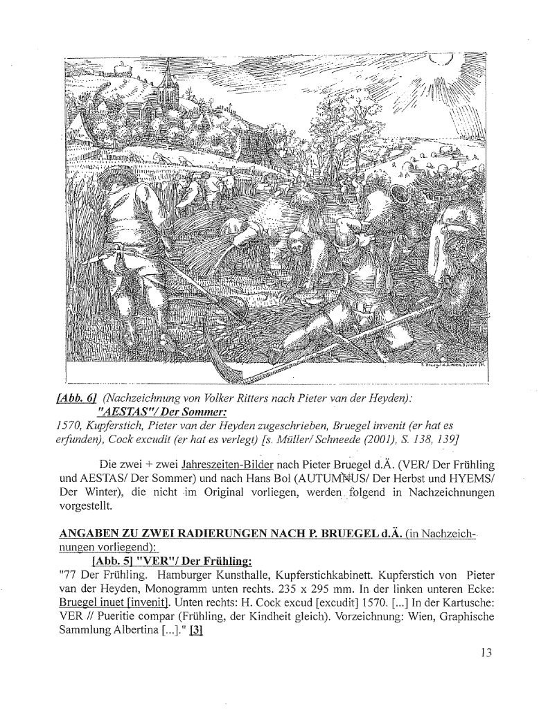 Bod Leseprobe P Bruegel D A H Bol Die Vier Jahreszeiten Bilder 1570 Gedeutet Nach Der Rituellen Verborgenen Geometrie