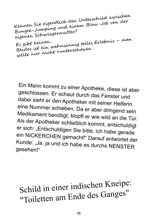 Bod Leseprobe Das Buch Der Witze