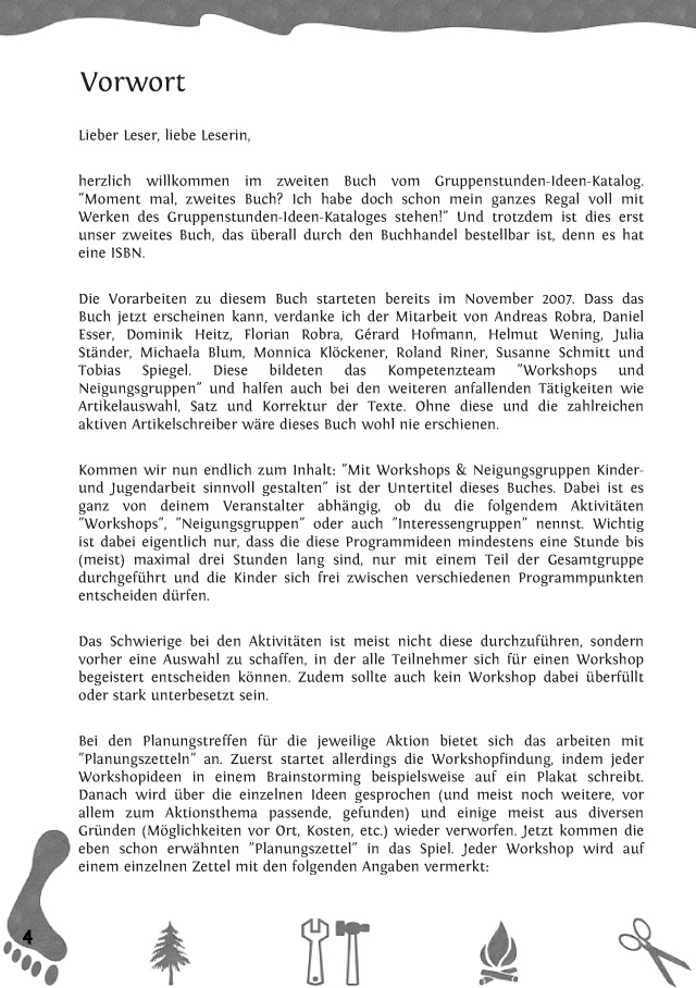 Bod Leseprobe Workshops Neigungsgruppen