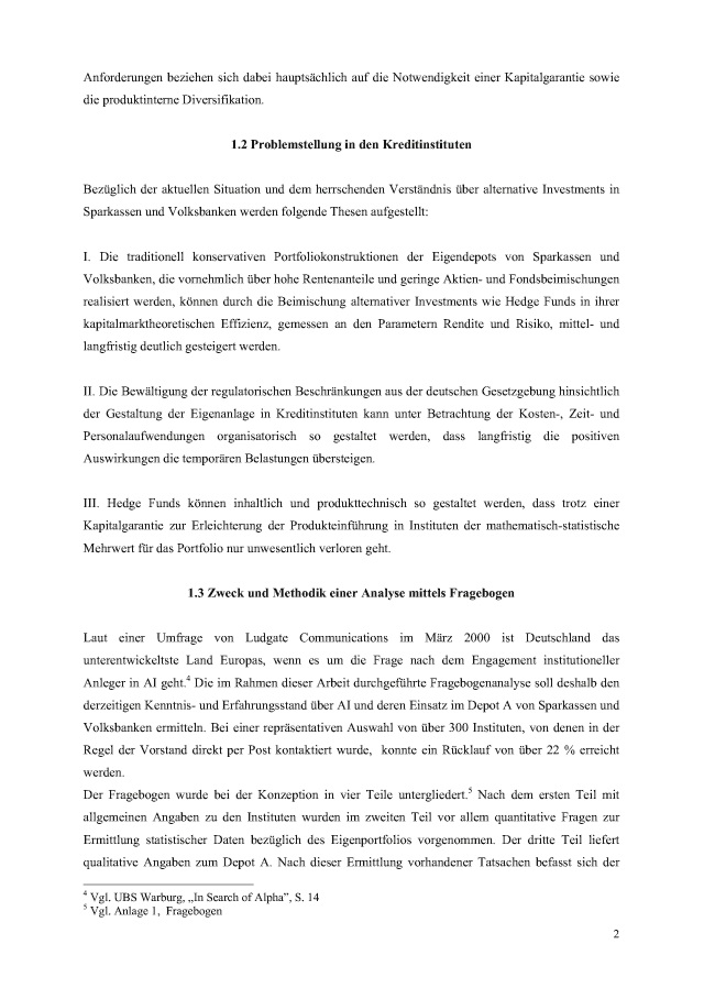 Bod Leseprobe Darstellung Der Kapitalmarkttheoretischen Effizienzsteigerung Des Eigenportfolios Depot A