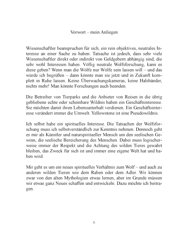 Bod Leseprobe Der Wolf Krafttier Der Seele