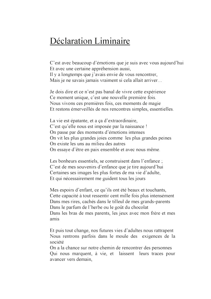 il ya des rencontres qui nous marquent