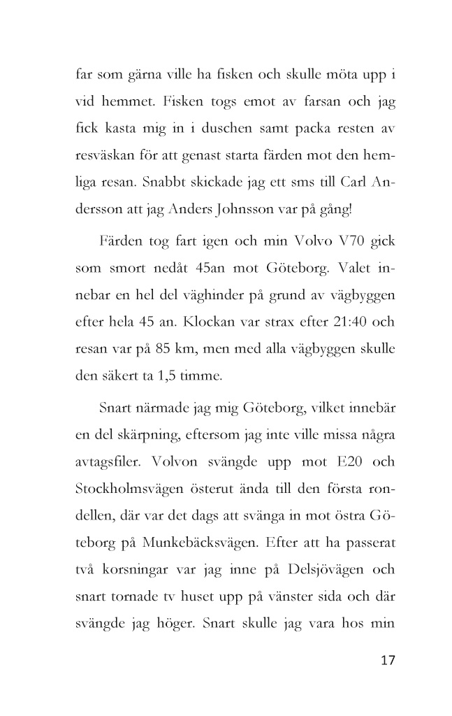 BoD-läsprov: Den hemliga resan