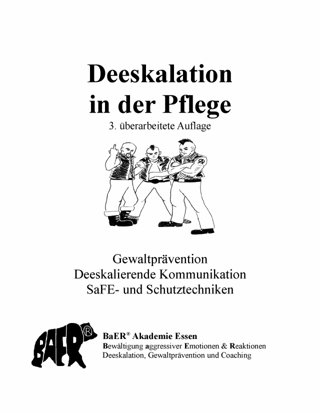 Bod Leseprobe Deeskalation In Der Pflege