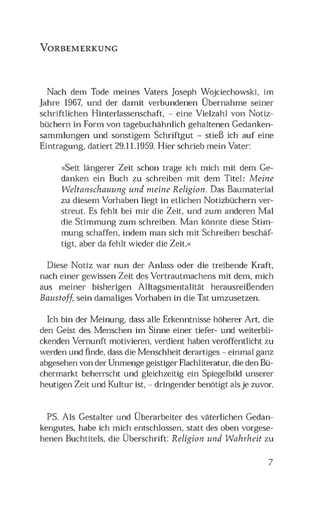 Die Wahrheit über die Datierung
